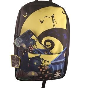ComicCon EXCL. Nightmare Before Christmas Loungefly F/S Backpack set NWT 2018